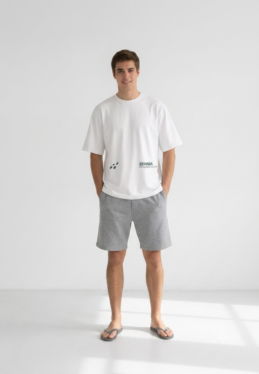 Sensia Comunity Oversized cotton t-shirt