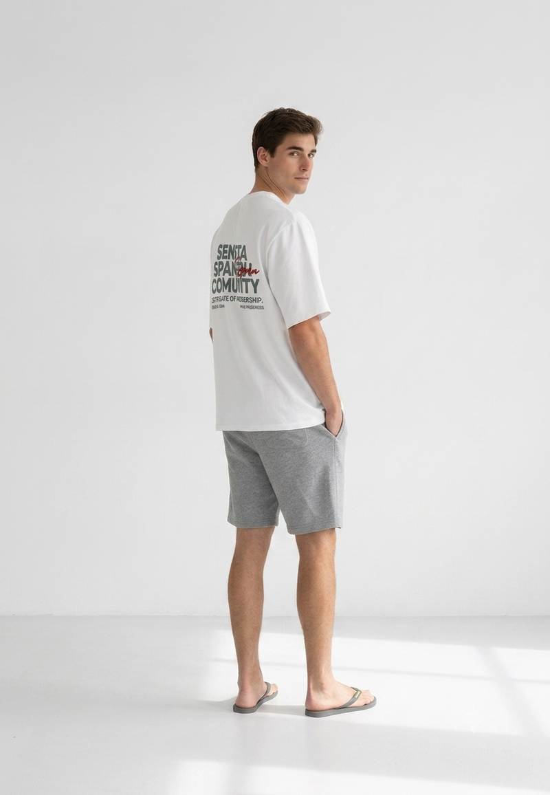 Sensia Comunity Oversized cotton t-shirt